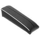 ARMREST ASSEMBLY, VINYL BLACK/WHITE PIPING