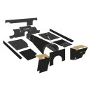 CARPET &amp; ARMACORD SET, LHD, BLACK