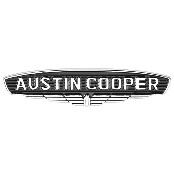 Badge Motorhaube &quot;Austin Cooper&quot;