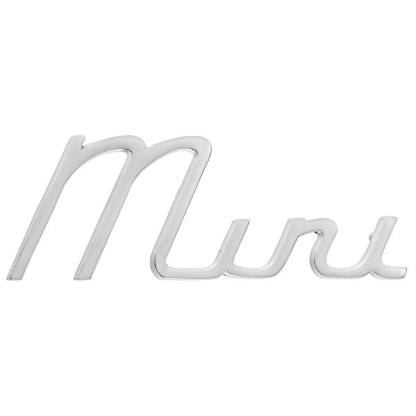 Badge &quot;Mini&quot; auf Kofferraumdeckel