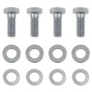 BOLT SET, SHOCK MOUNTS, 3/8 UNC