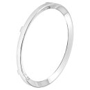 BEZEL, GAUGE, HALF V PROFILE, 4&quot;&Oslash;, CHROME