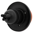 Blinkerleuchte komplett, L594, L52337, rund, orange Linse