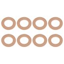 WASHER SET COPPER (8 PCS)