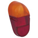 Linse Blinkerleuchte,  rot/orange,  L745 , L54581312