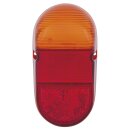 Linse Blinkerleuchte,  rot/orange,  L745 , L54581312