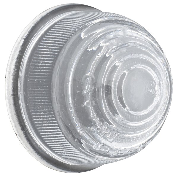 Glas-Linse Blinkerleuchte weiss, &quot;Beehive-Typ&quot;, L594, L54581622