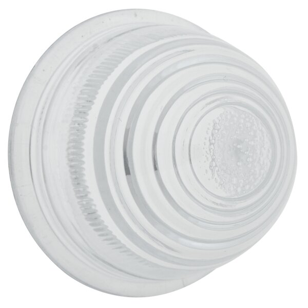 Glas-Linse Blinkerleuchte, klar, rund, L594, Reproduktion