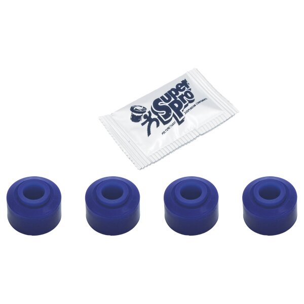 BUSH KIT, SET OF 4, POLYURETHANE SUPERPRO