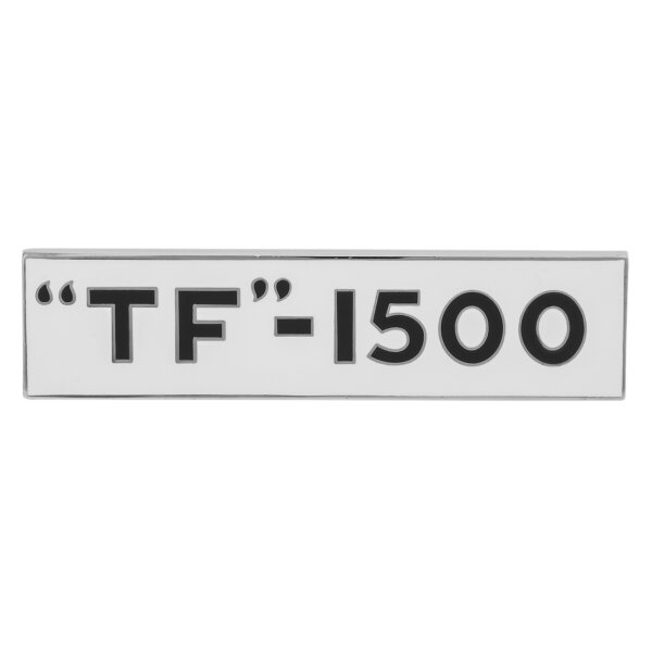 &quot;TF-1500&quot;- Emblem seitlich an Motorverkleidungen,  