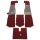 CARPET SET NYLON RED, RHD