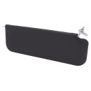 SUN VISOR, WITH POUCH, GREY/BLACK, RH