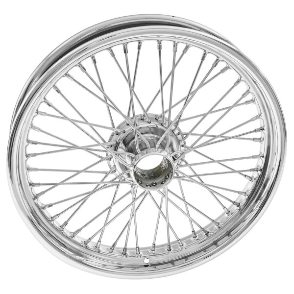 WIRE WHEEL 19X2.5&quot;, 48 SPOKES, CHROME