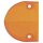 Linse Blinkerleuchte orange, RH, L647, L54570451