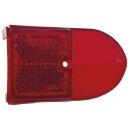 Linse R&uuml;ckfahrleuchte Unterteil, rot, Kunststoff, L647, L54570678
