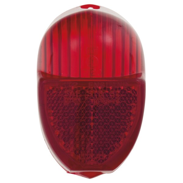 LENS STOP/TAIL, RED, PLASTIC, L672, L54580753