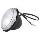 HEADLAMP P45T 7&quot;, ASYMMETRIC, WITH RIM, LHD