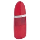 LENS, STOP/TAIL &amp; INDICATOR, PLASTIC, RED,