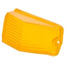 Linse Blinkerleuchte, mit Knick, Kunststoff orange,...