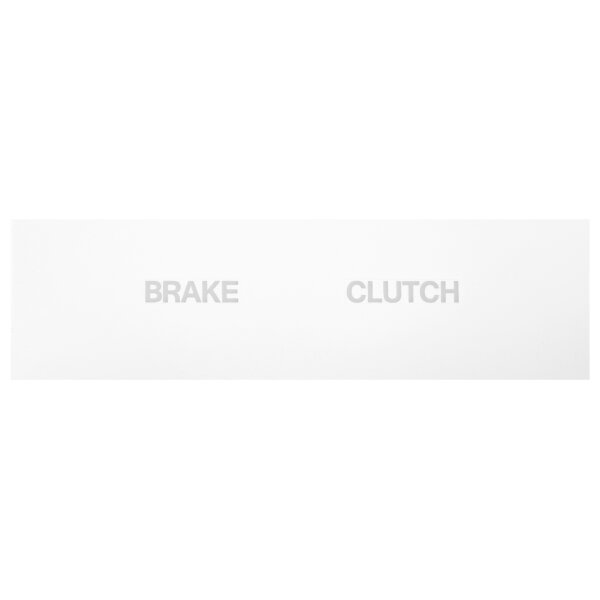 LETTERING/DECAL BRAKE &amp; CLUTCH