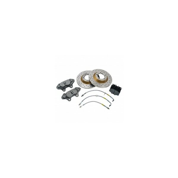 BRAKE KIT 4 PISTON CALIPERS