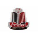 Front-Emblem  TR3,   rot/schwarz