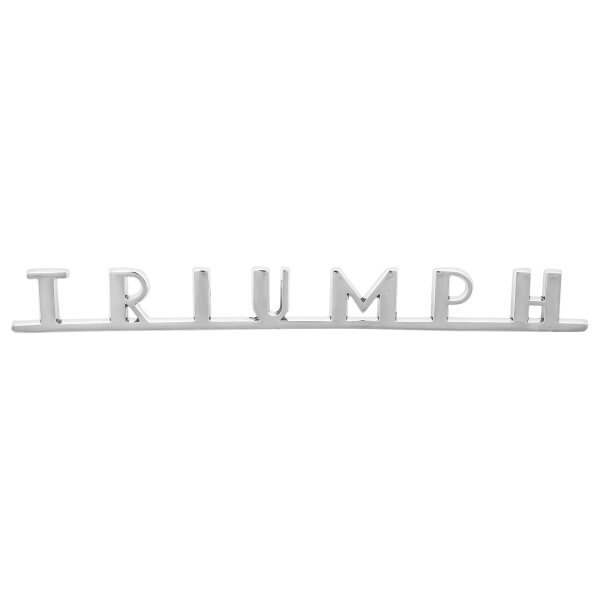 TRIUMPH-Schriftzug auf Heckblech