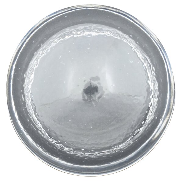 Linse Nummernbeleuchtung, Halbkugel, Glas, klar