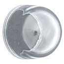 Linse Nummernbeleuchtung, Halbkugel, Glas, klar