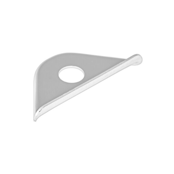 Dreieckunterlage Scheibenrahmen auf Armaturenbrett, verchromt