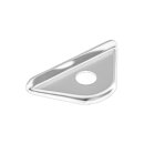 Dreieckunterlage Scheibenrahmen auf Armaturenbrett, verchromt