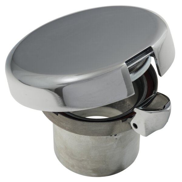 FUEL CAP, NON LOCKING, VENTED, CHROME