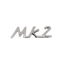 "MK2"-Schrift/Emblem, Chrom, Kofferraumdeckel    