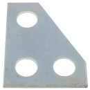 STEEL PAD TRIANGULAR, B POST MOUNTING