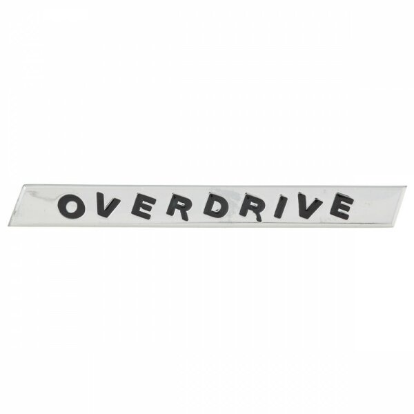 &quot;Overdrive&quot; Emblem schr&auml;g,               Triumph Vitesse