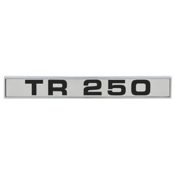 &quot;TR250&quot;-Emblem, Kotfl&uuml;gel hinten  