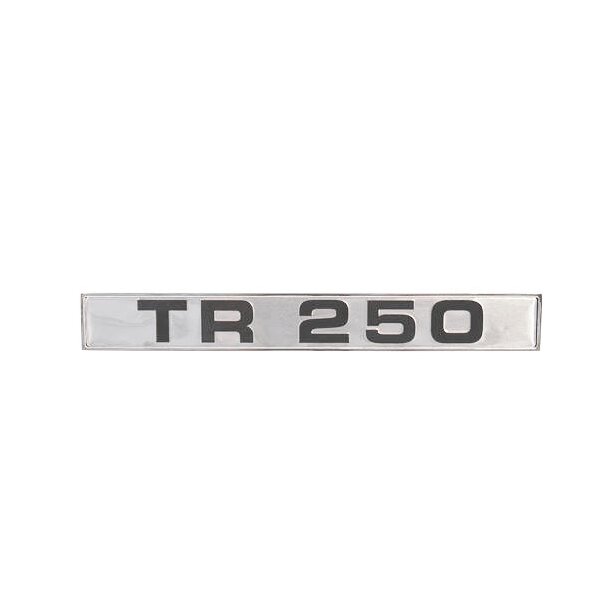 BADGE TR250 REARWING