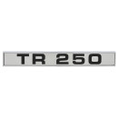 BADGE TR250, REAR WING