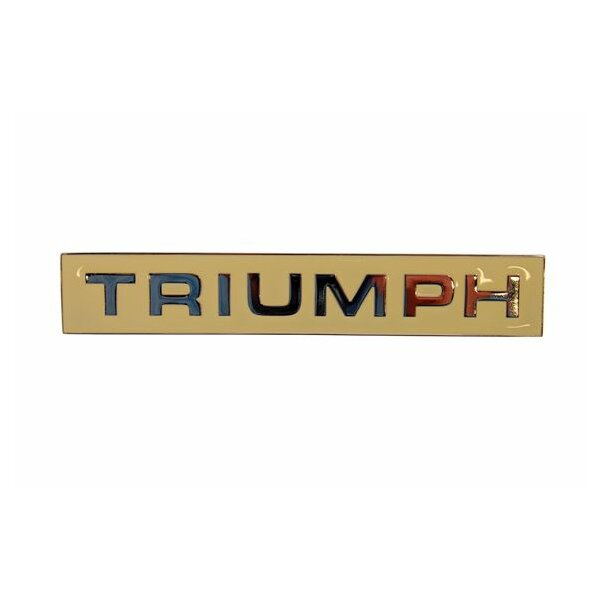 NAME PLATE SAYS TRIUMPHTR5/250