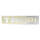 &quot;TR5PI&quot;-Emblem beige/Chrom, hinten