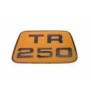 FRONT BADGE TR250