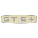 &quot;GT6+&quot;-Emblem beige/Chrom, Heck