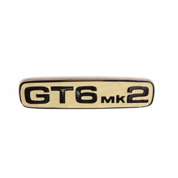 BADGE MK2 GT6 BOOT