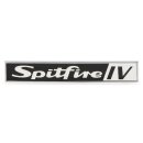 &quot;Spitfire IV&quot;-Emblem auf Kotfl&uuml;gel hinten  