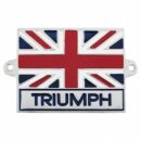 TRIUMPH UNION JACK BADGE