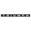 BADGE TRIUMPH, NUMBERPLATE REAR, L766