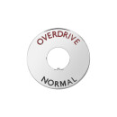 ESCUTCHEON OVERDRIVE SWITCH, CHROME