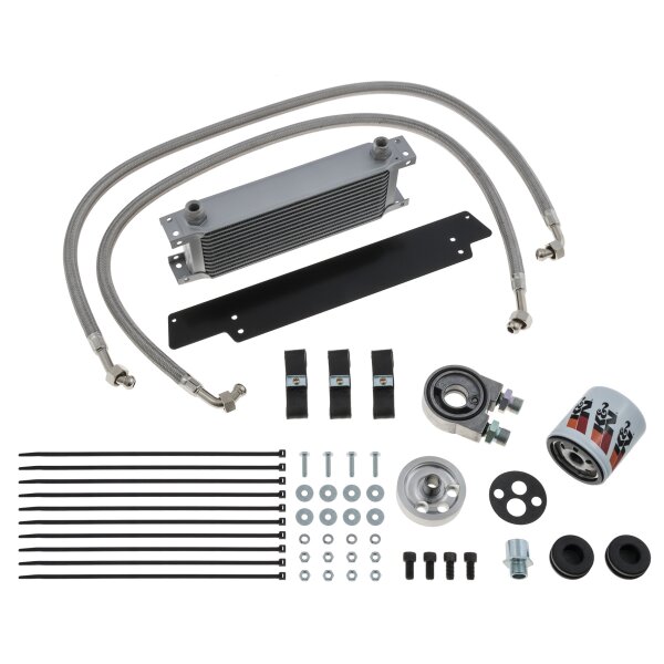 OIL COOLER KIT, 13 ROW, SPIN-ON OIL FILTER