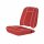 SEAT COVER KIT S&amp;M65-68 RD/WT LR