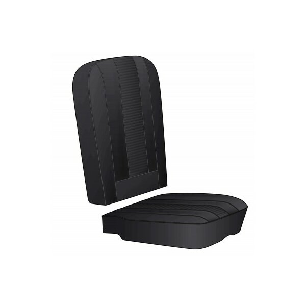 SEAT COVER KIT S&amp;M70-79 BK VINYL